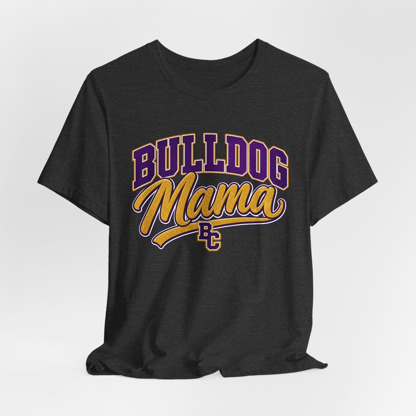 Bulldog Mama T-Shirt — Proud Team Mom Graphic Tee