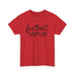 Football Season- Black Text Tee