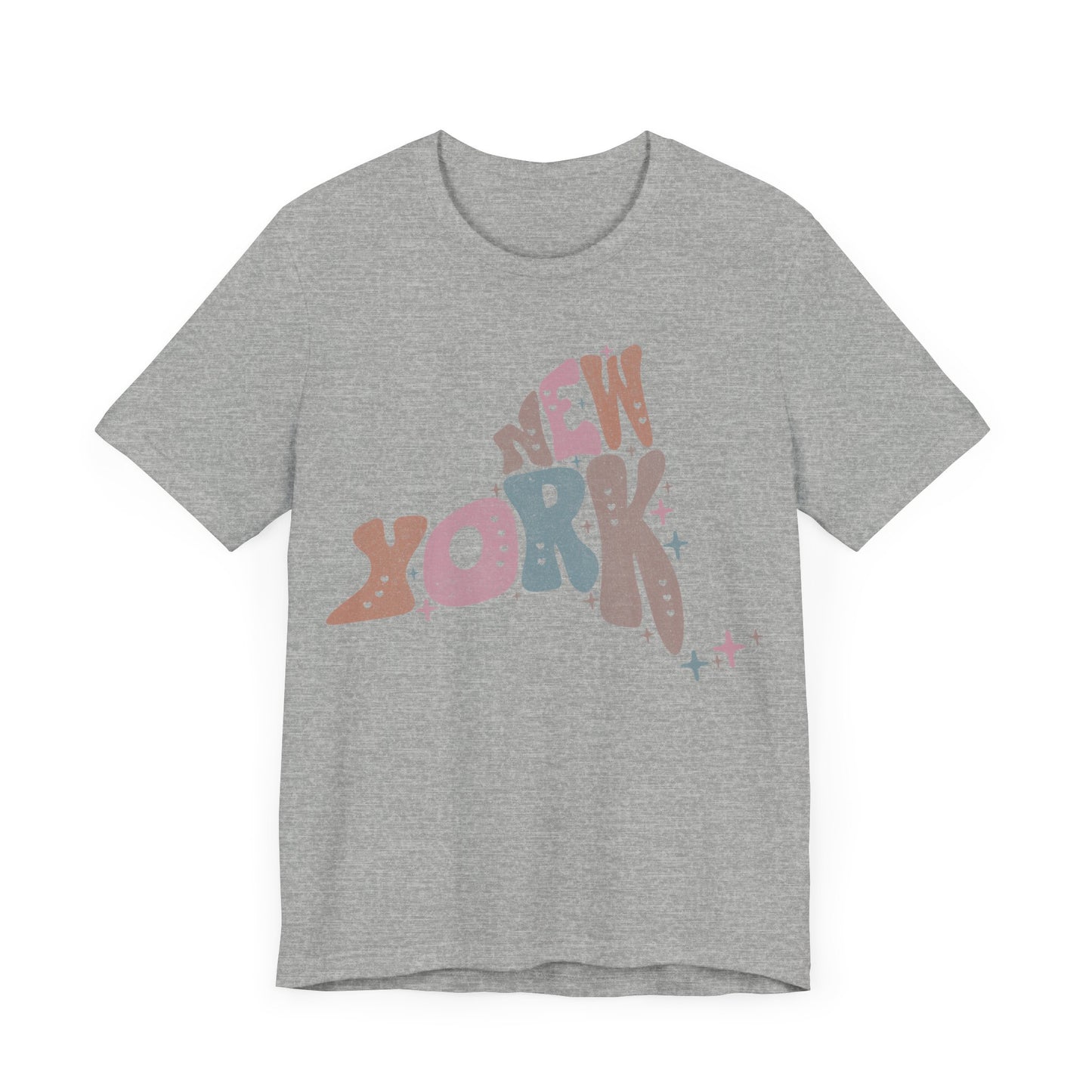 New York State Tee Unisex Jersey Short Sleeve Tee