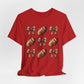 Football & Bows Tee — Cute Game Day Shirt for Fans & Moms