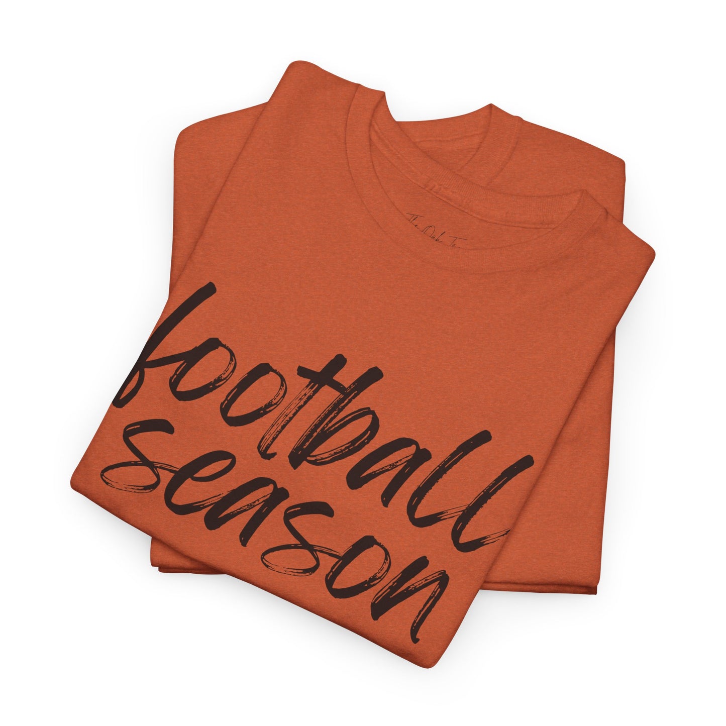 Football Season- Black Text Tee