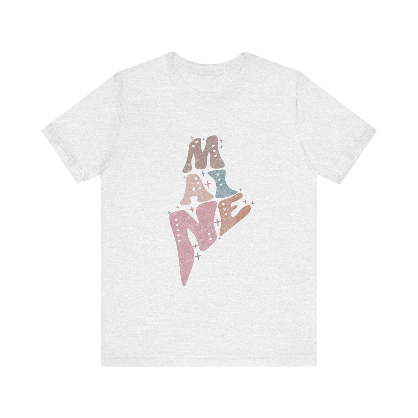 Maine State Tee Unisex Jersey Short Sleeve Tee