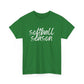Softball Season- White Text Tee