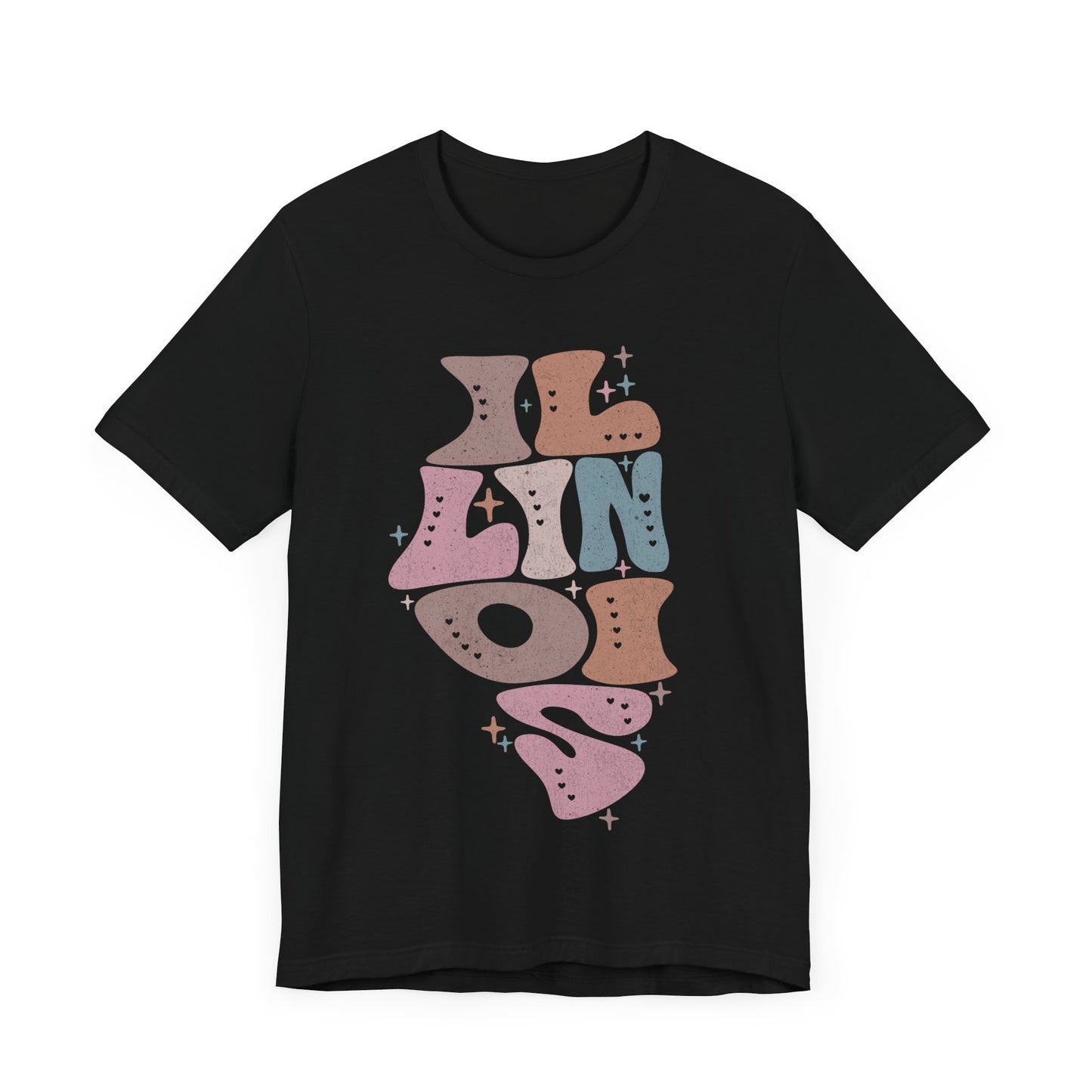 Illinois State Tee Unisex Jersey Short Sleeve Tee