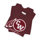 Cheer Coach T-Shirt – CW Mascot Vintage Pom Design