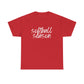 Softball Season- White Text Tee