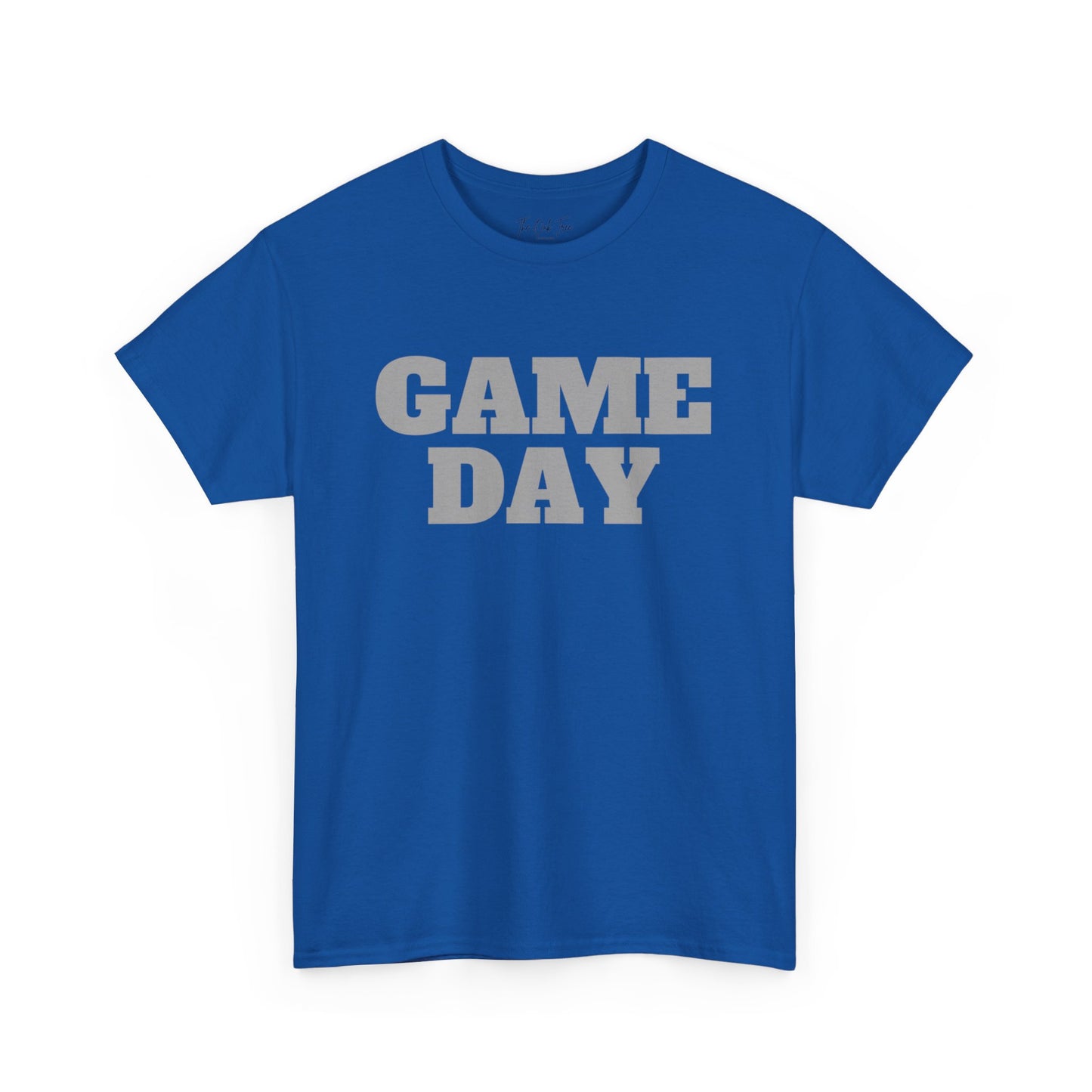 Game Day- Grey Text Tee