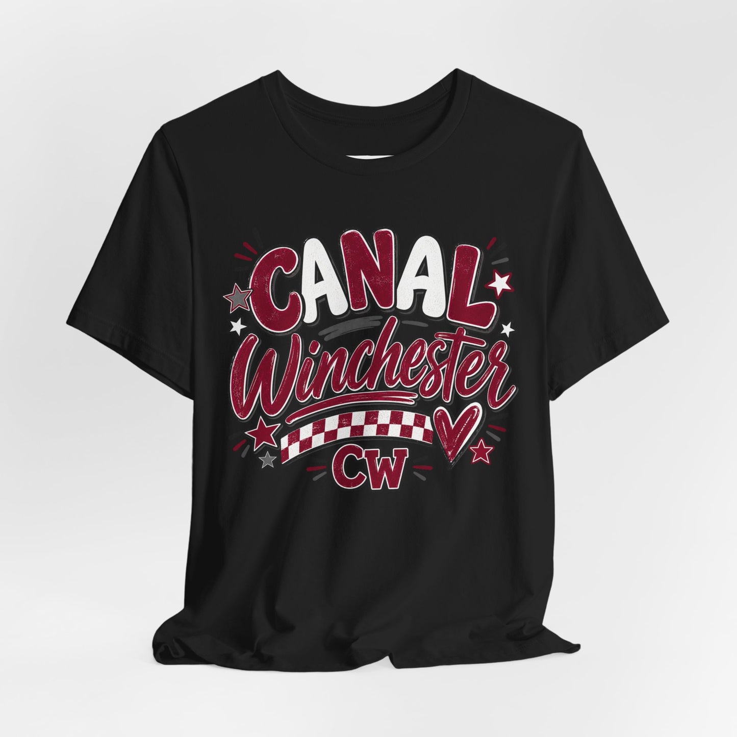Canal Winchester Graphic Tee — Retro Town Pride CW T‑Shirt