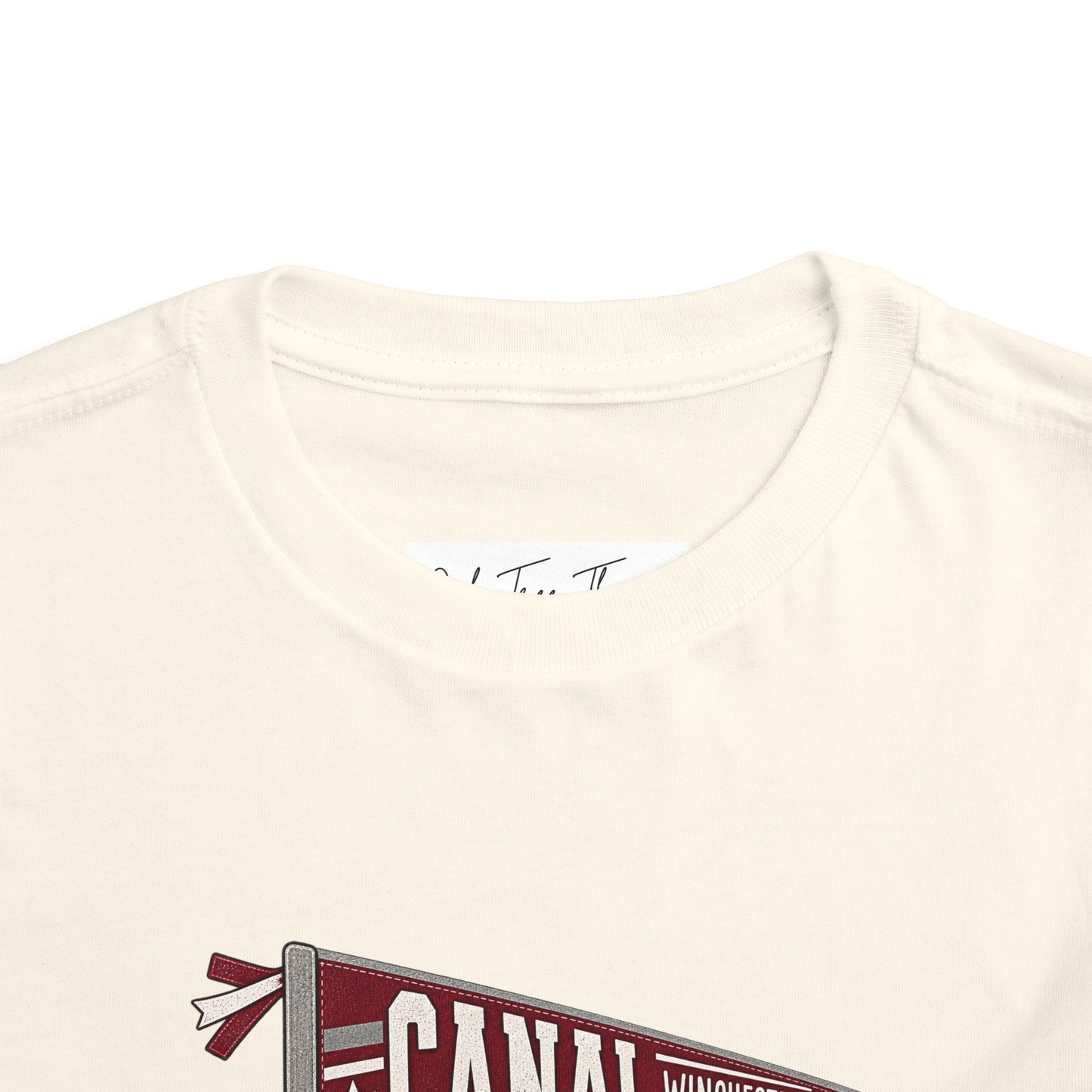 Canal Indians Toddler Tee — Vintage Pennant Sports Shirt