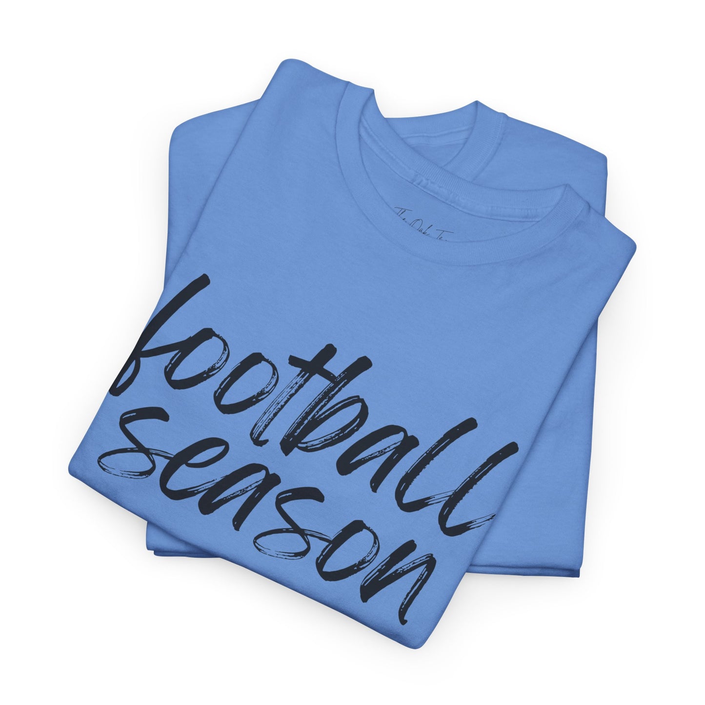 Football Season- Black Text Tee