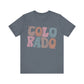 Colorado State Tee Unisex Jersey Short Sleeve Tee