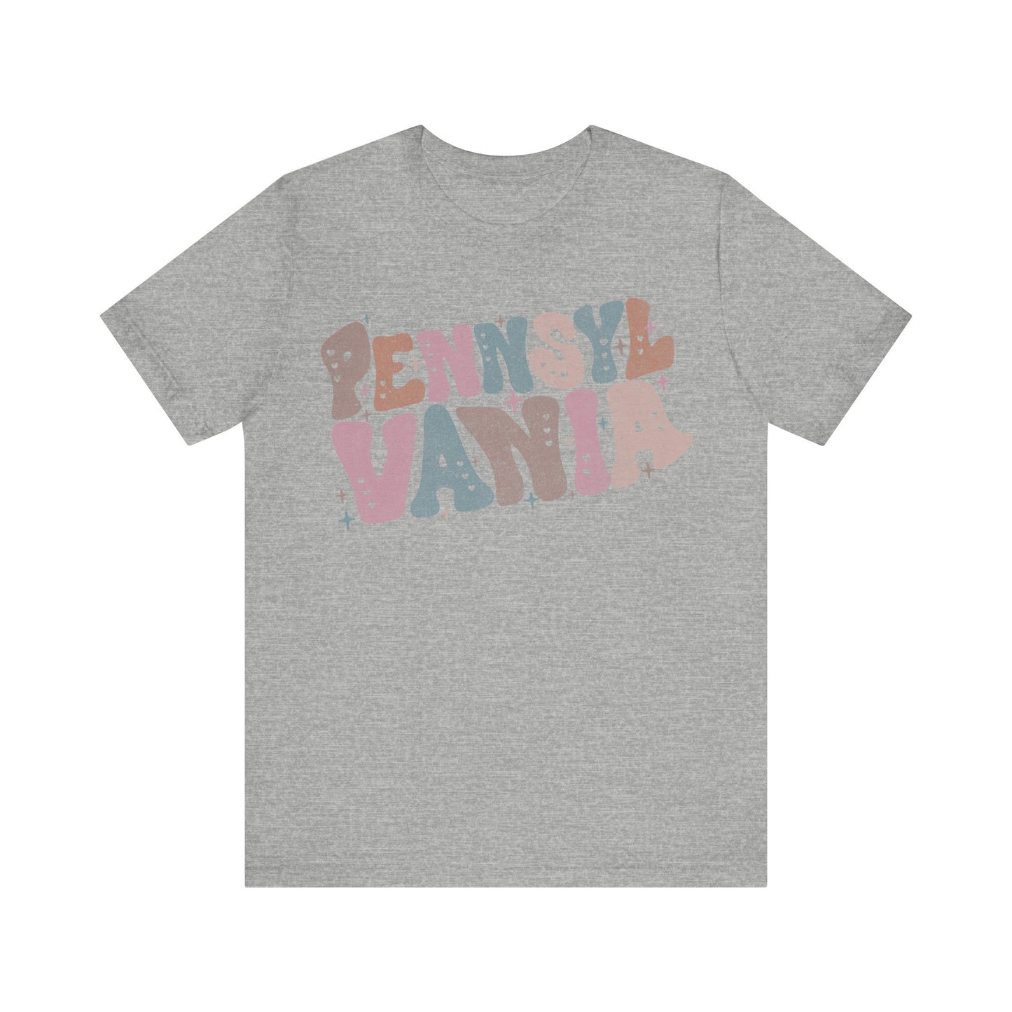 Pennsylvania State Tee Unisex Jersey Short Sleeve Tee