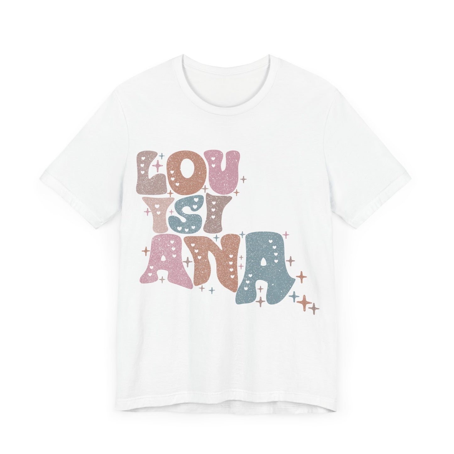 Louisiana State Tee Unisex Jersey Short Sleeve Tee