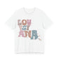 Louisiana State Tee Unisex Jersey Short Sleeve Tee