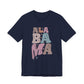 Alabama State Tee Unisex Jersey Short Sleeve Tee