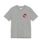 CW Circle Logo T‑Shirt – Maroon Chest Emblem Tee