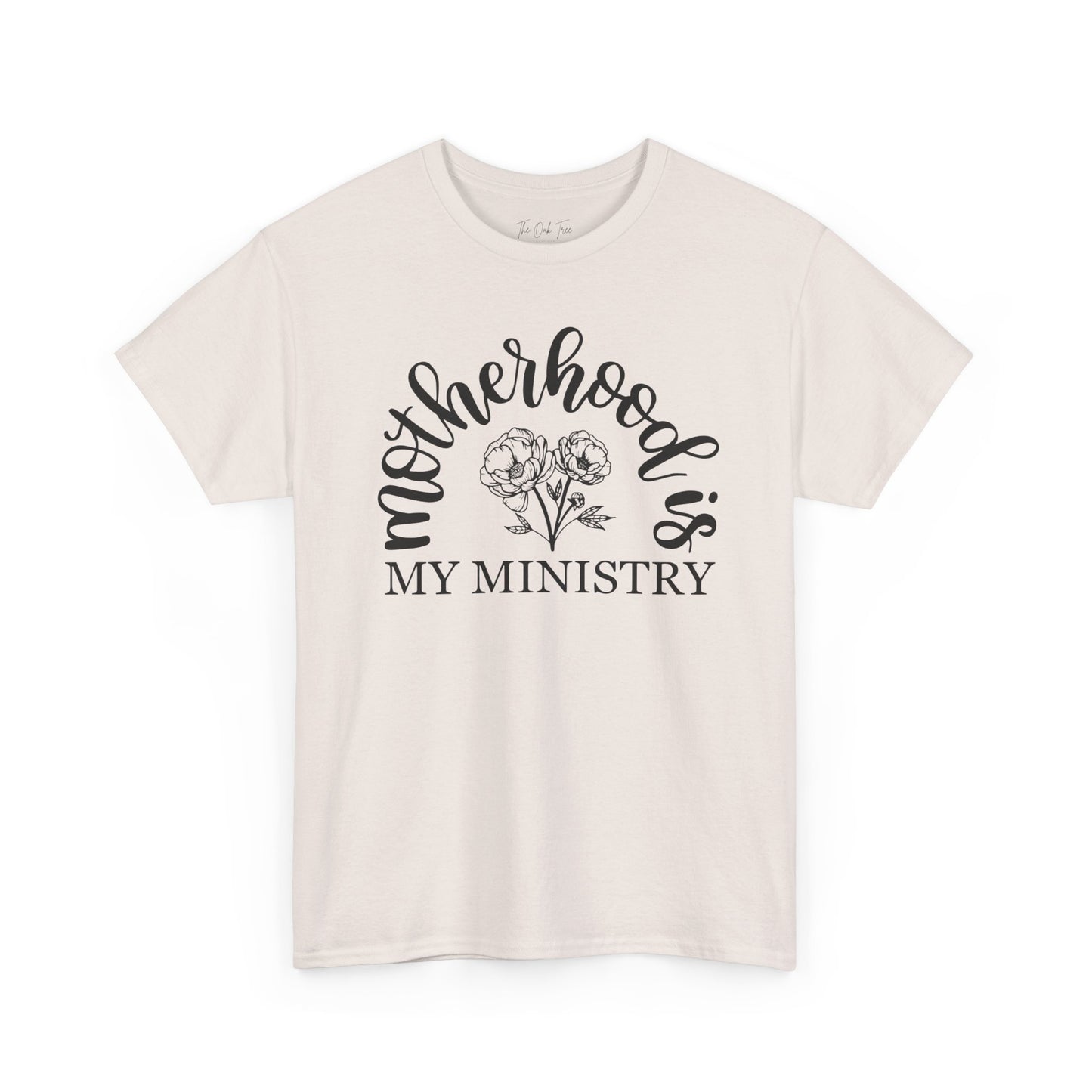 Motherhood is My Ministry Unisex Heavy Cotton Tee
