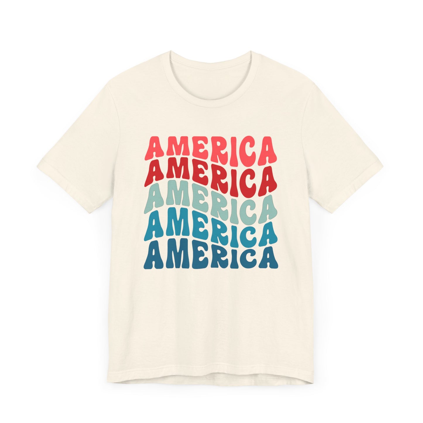 America x5 Unisex Jersey Short Sleeve Tee