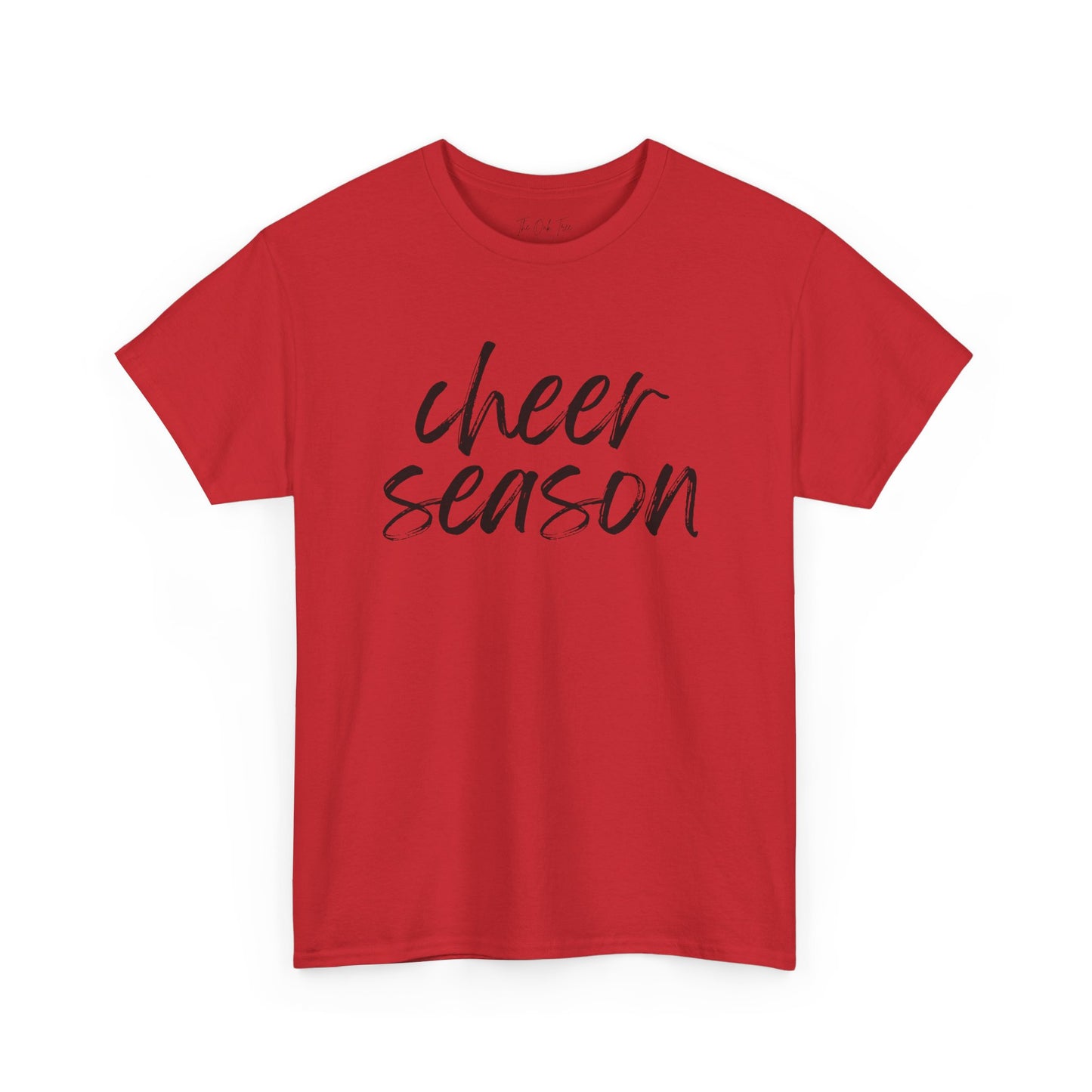 Cheer Season- Black Text Tee