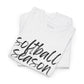 Softball Season- Black Text Tee