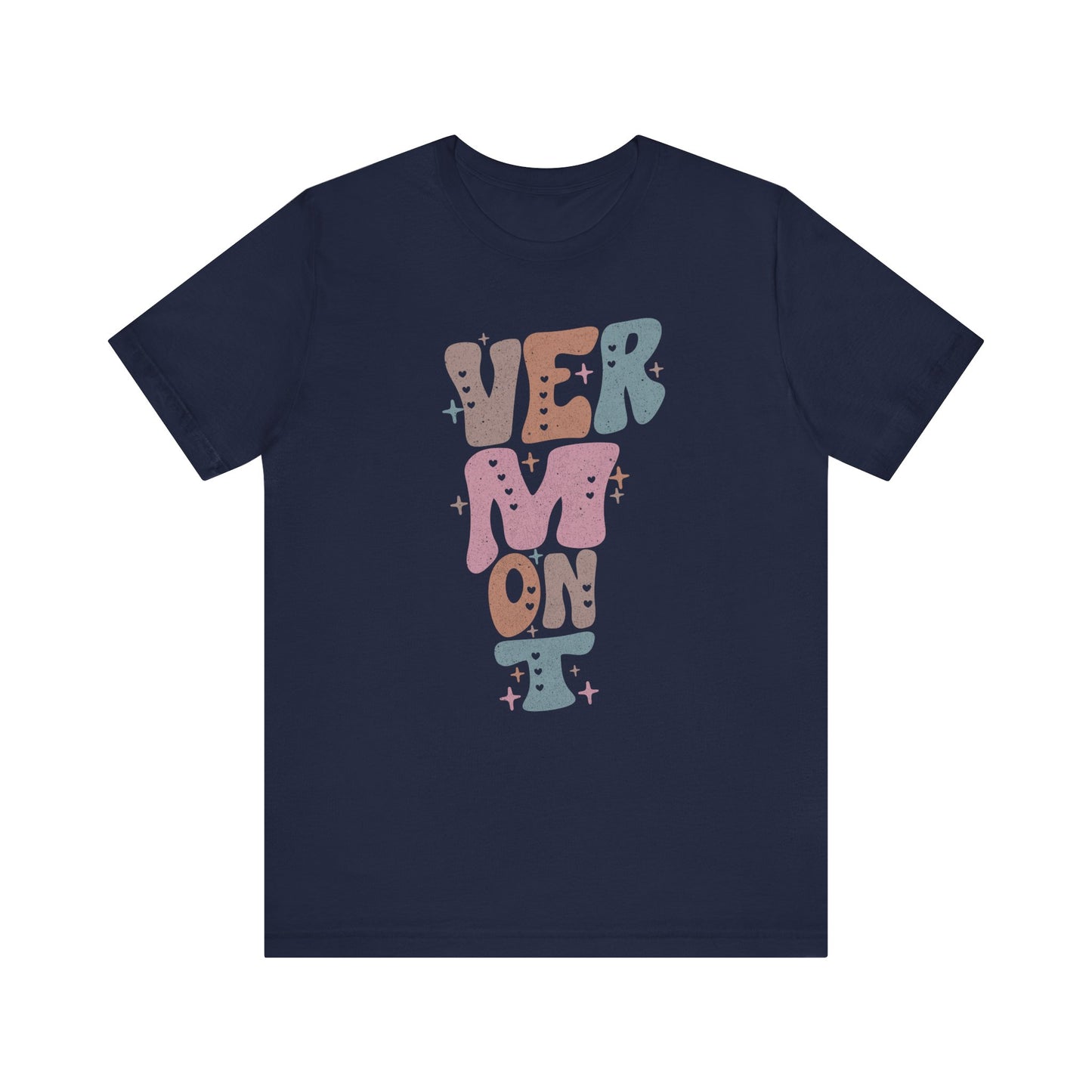 Vermont State Tee Unisex Jersey Short Sleeve Tee