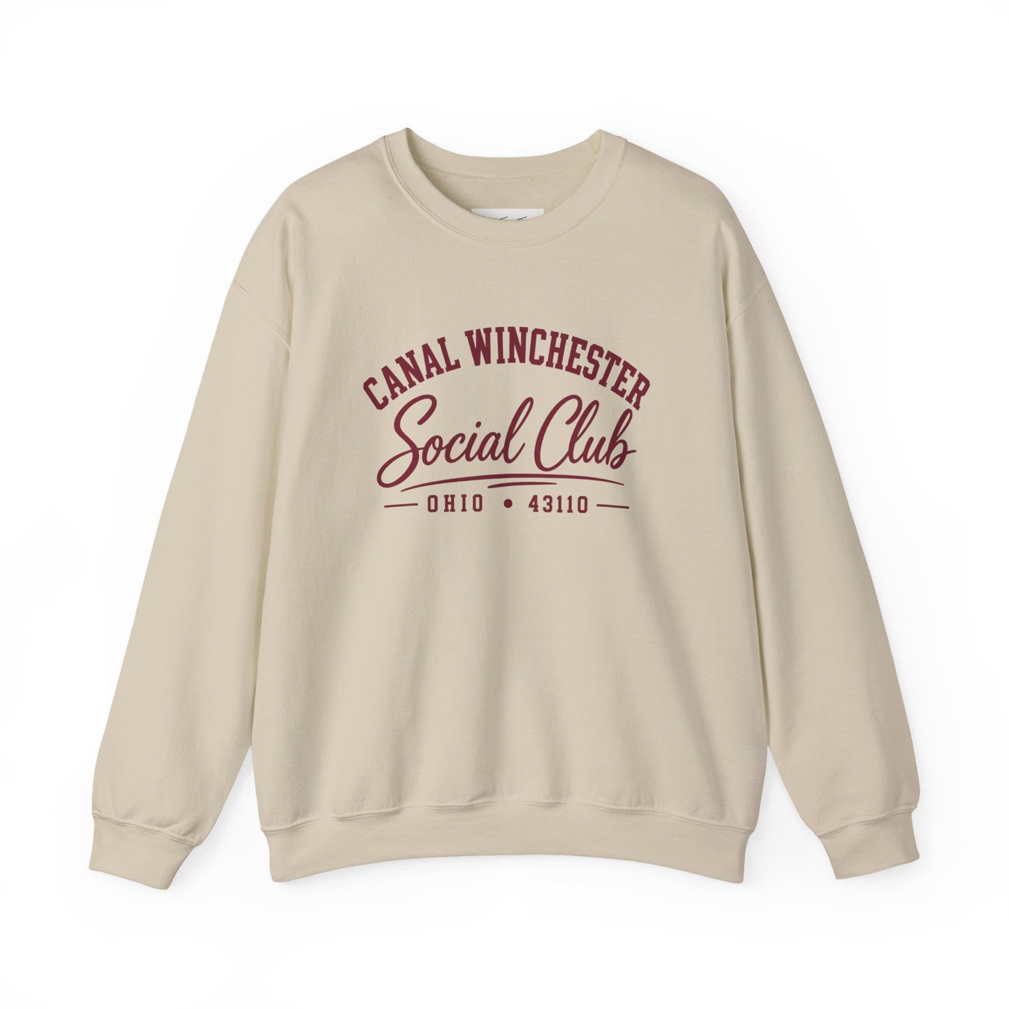 Canal Winchester Social Club Sweatshirt — Ohio 43110 Crewneck