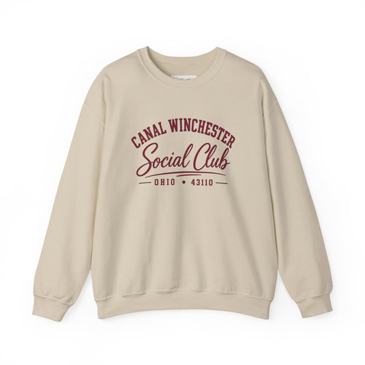 Canal Winchester Social Club Sweatshirt — Ohio 43110 Crewneck