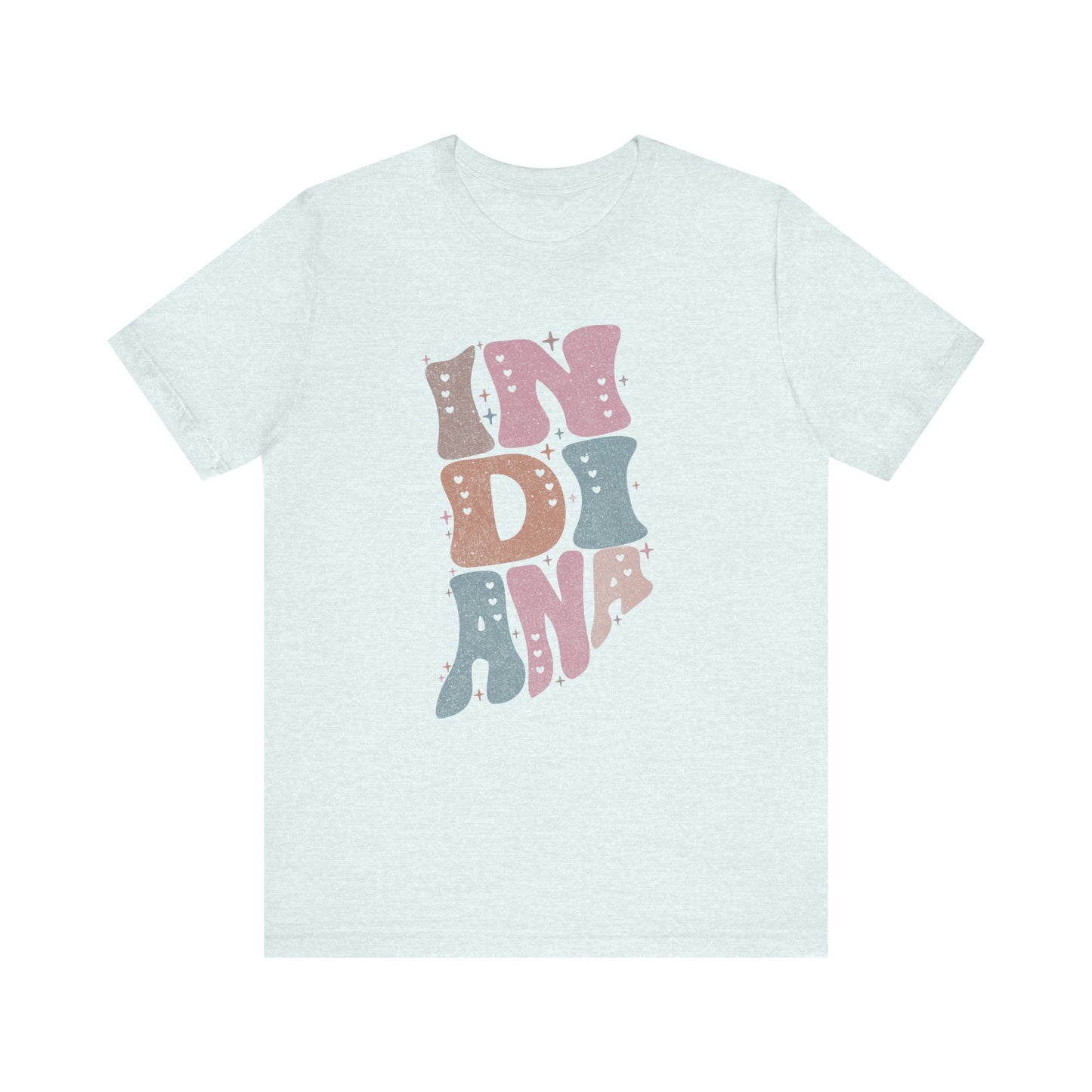 Indiana State Tee Unisex Jersey Short Sleeve Tee