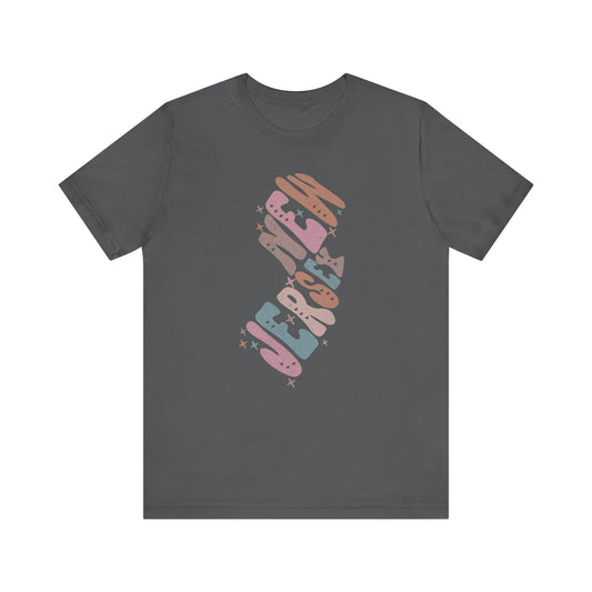 New Jersey State Tee Unisex Jersey Short Sleeve Tee