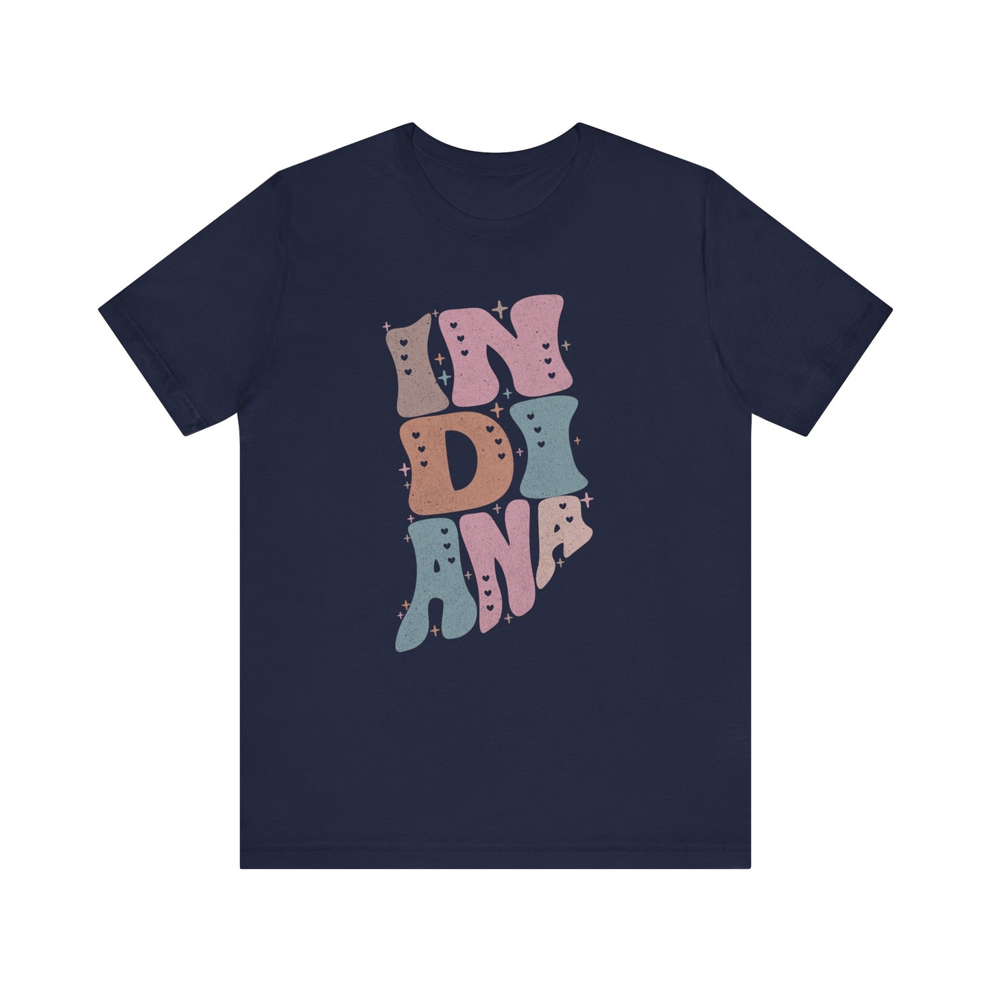 Indiana State Tee Unisex Jersey Short Sleeve Tee