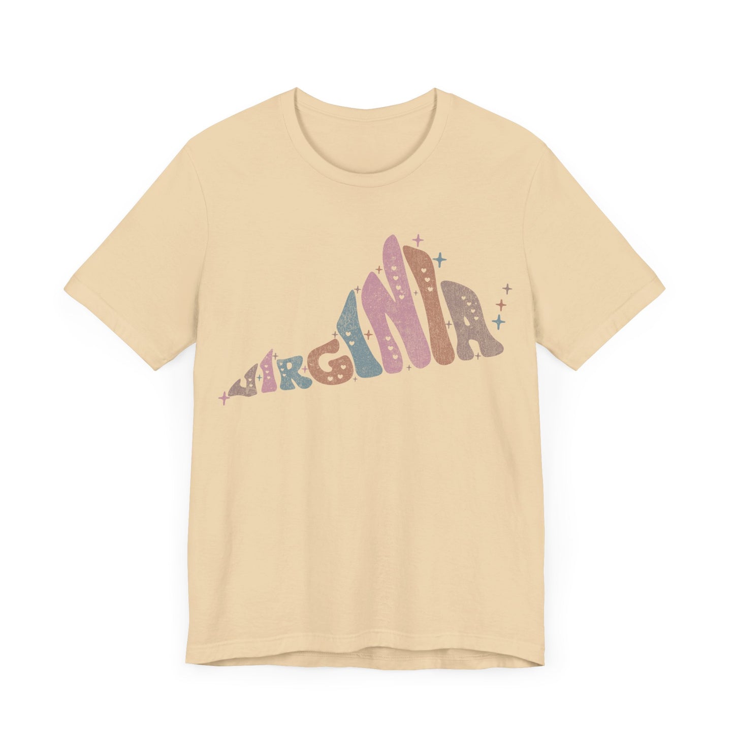 Virginia State Tee Unisex Jersey Short Sleeve Tee