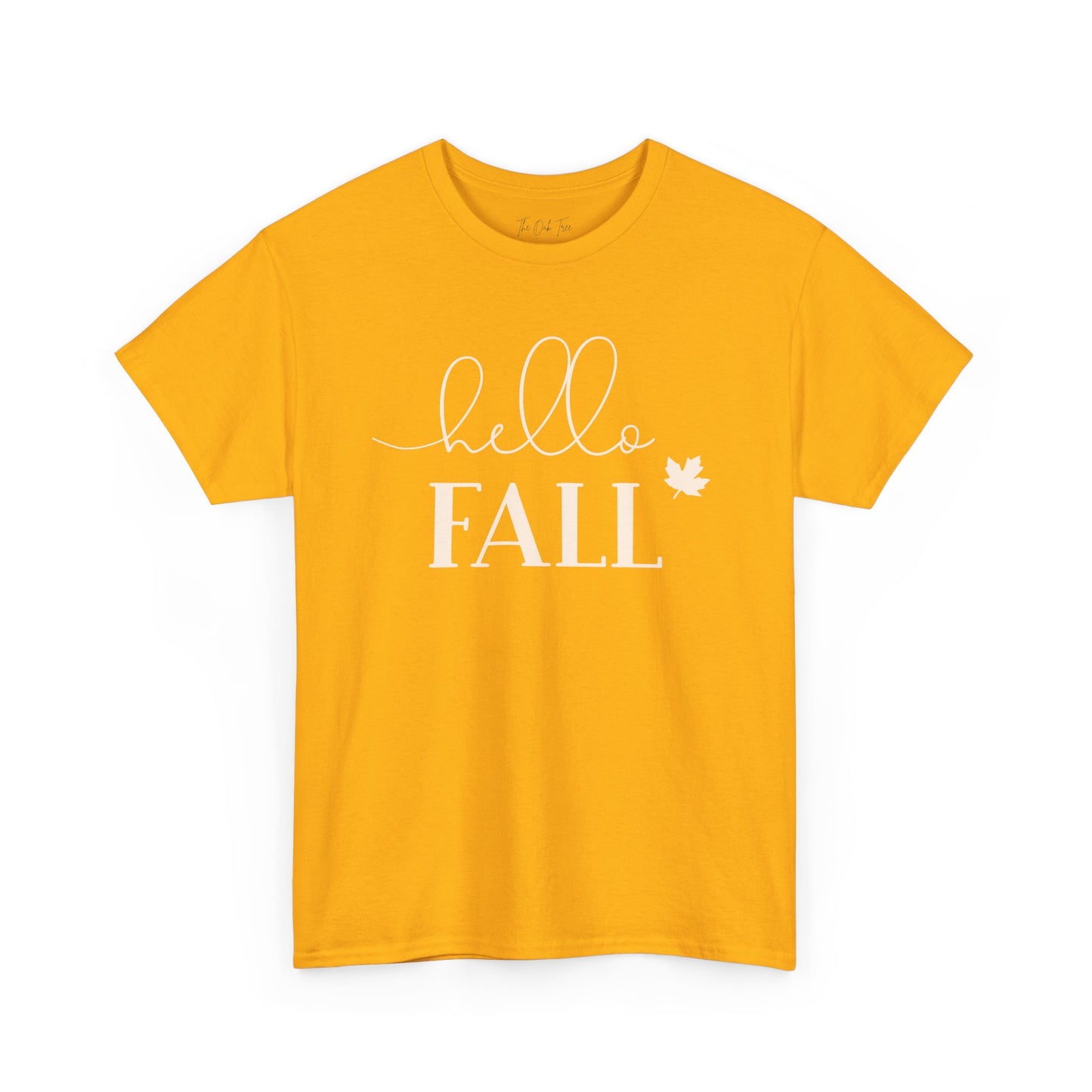 Hello Fall Unisex Heavy Cotton Tee