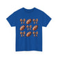 Football & Bows Tee — Cute Game Day Shirt for Fans & Moms