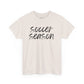 Soccer Season- Black Text Tee