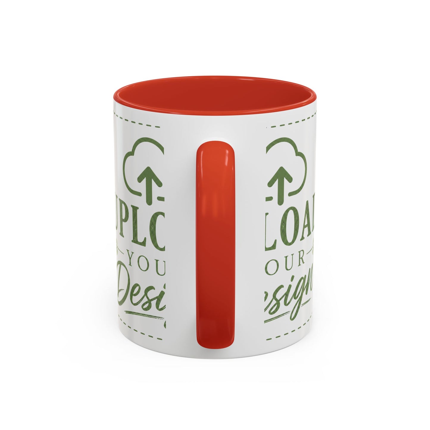 Custom Accent Coffee Mug – Custom Upload Design Ceramic Mug (11oz & 15oz)