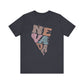 Nevada State Tee Unisex Jersey Short Sleeve Tee