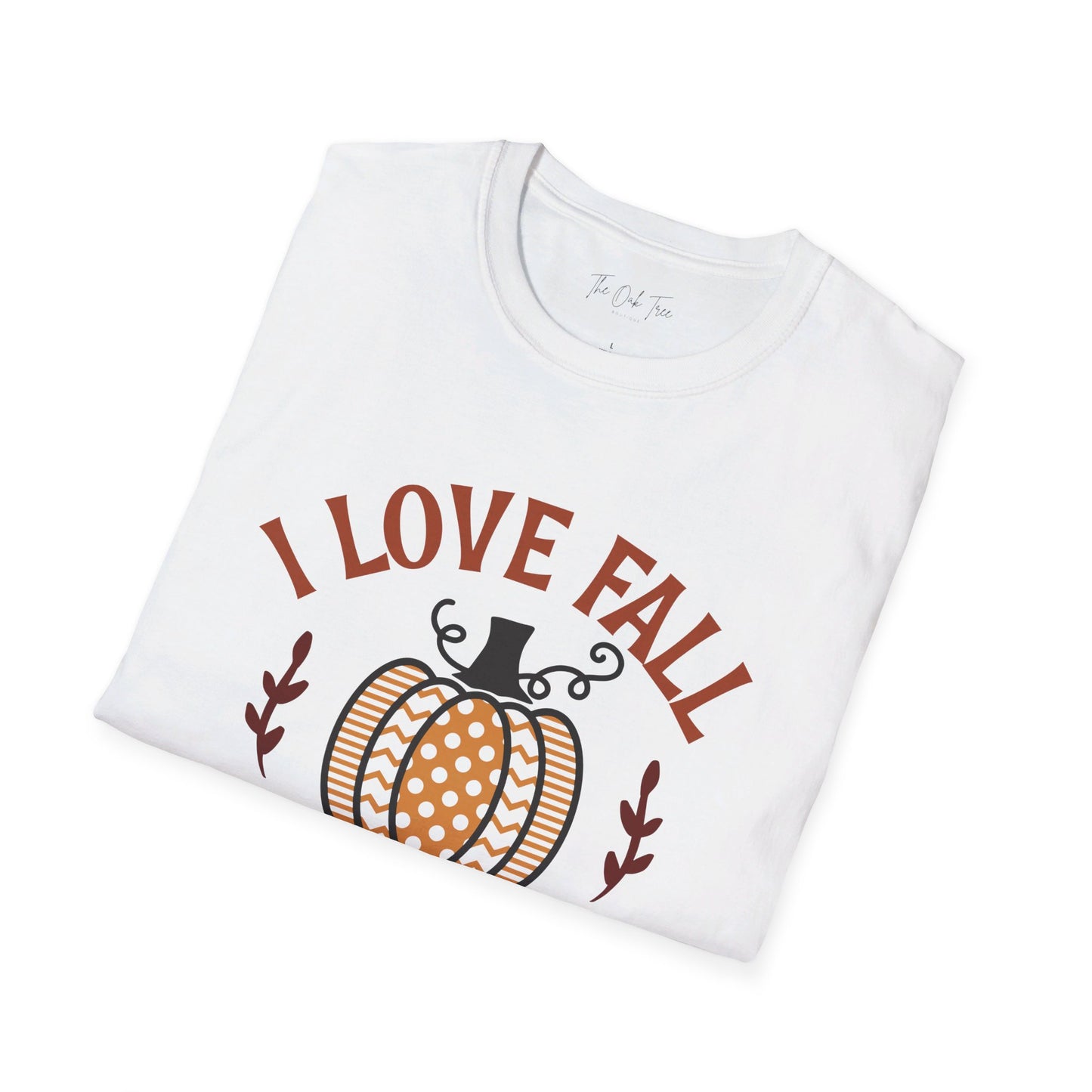 I Love Fall Most of All Unisex Heavy Cotton Tee