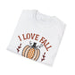 I Love Fall Most of All Unisex Heavy Cotton Tee