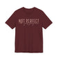 Not Perfect, Just Forgiven Unisex Jersey Short Sleeve Tee