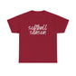 Softball Season- White Text Tee