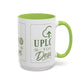Custom Accent Coffee Mug – Custom Upload Design Ceramic Mug (11oz & 15oz)