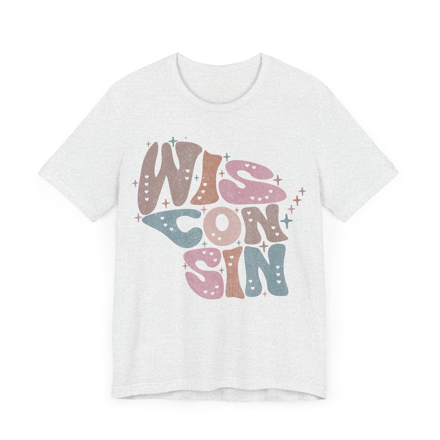 Wisconsin State Tee Unisex Jersey Short Sleeve Tee