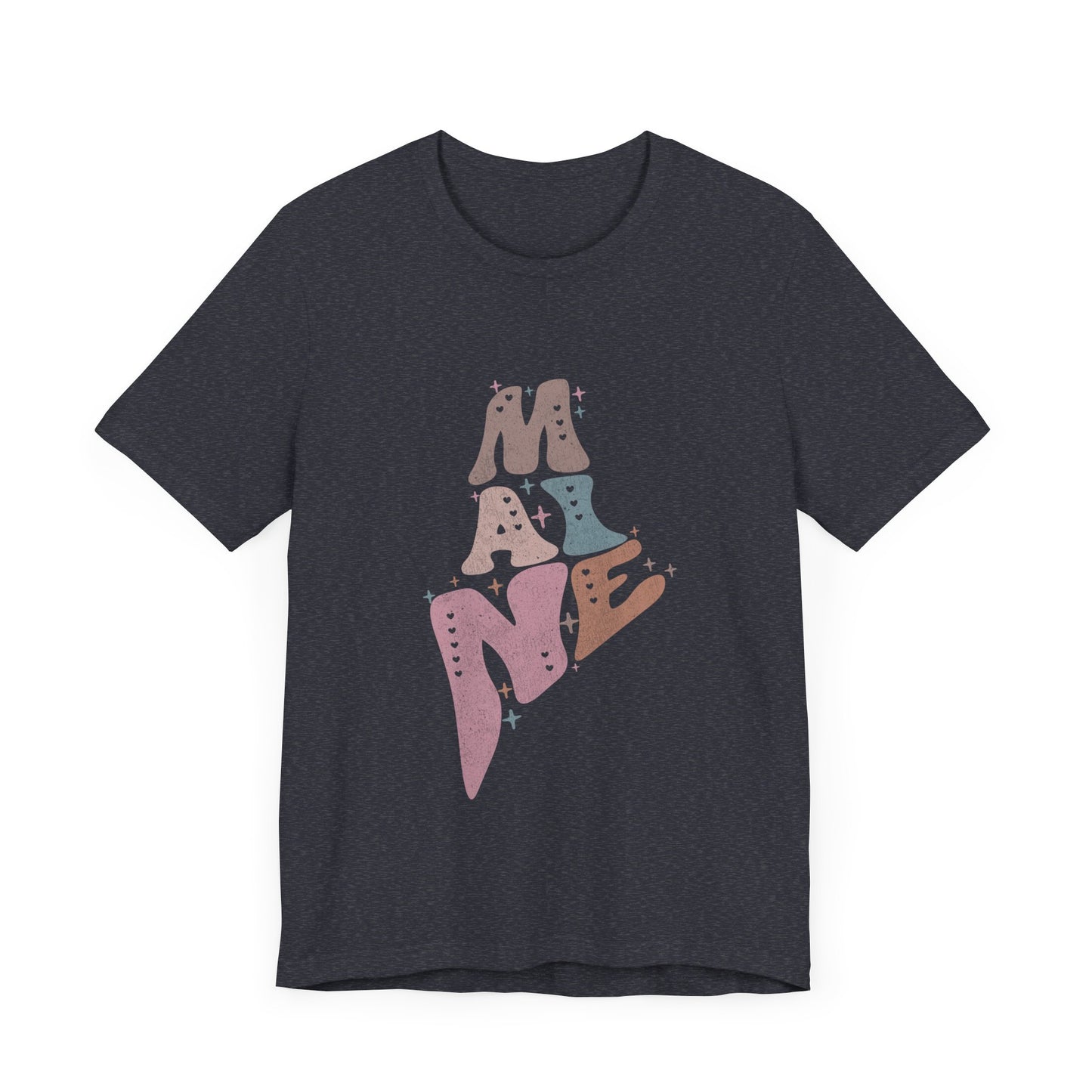 Maine State Tee Unisex Jersey Short Sleeve Tee
