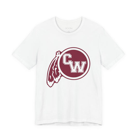 CW Athletic Logo T‑Shirt — Vintage Collegiate Spirit Tee