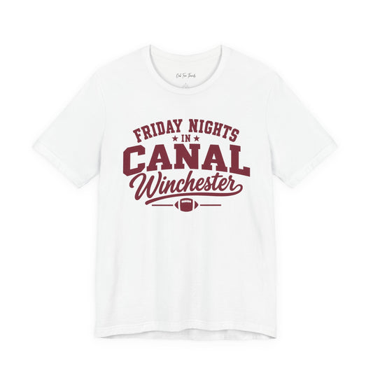 Canal Winchester Friday Nights T-Shirt — Vintage High School Football Tee