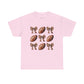 Football & Bows Tee — Cute Game Day Shirt for Fans & Moms