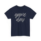 Game Day- Grey Text Script Tee