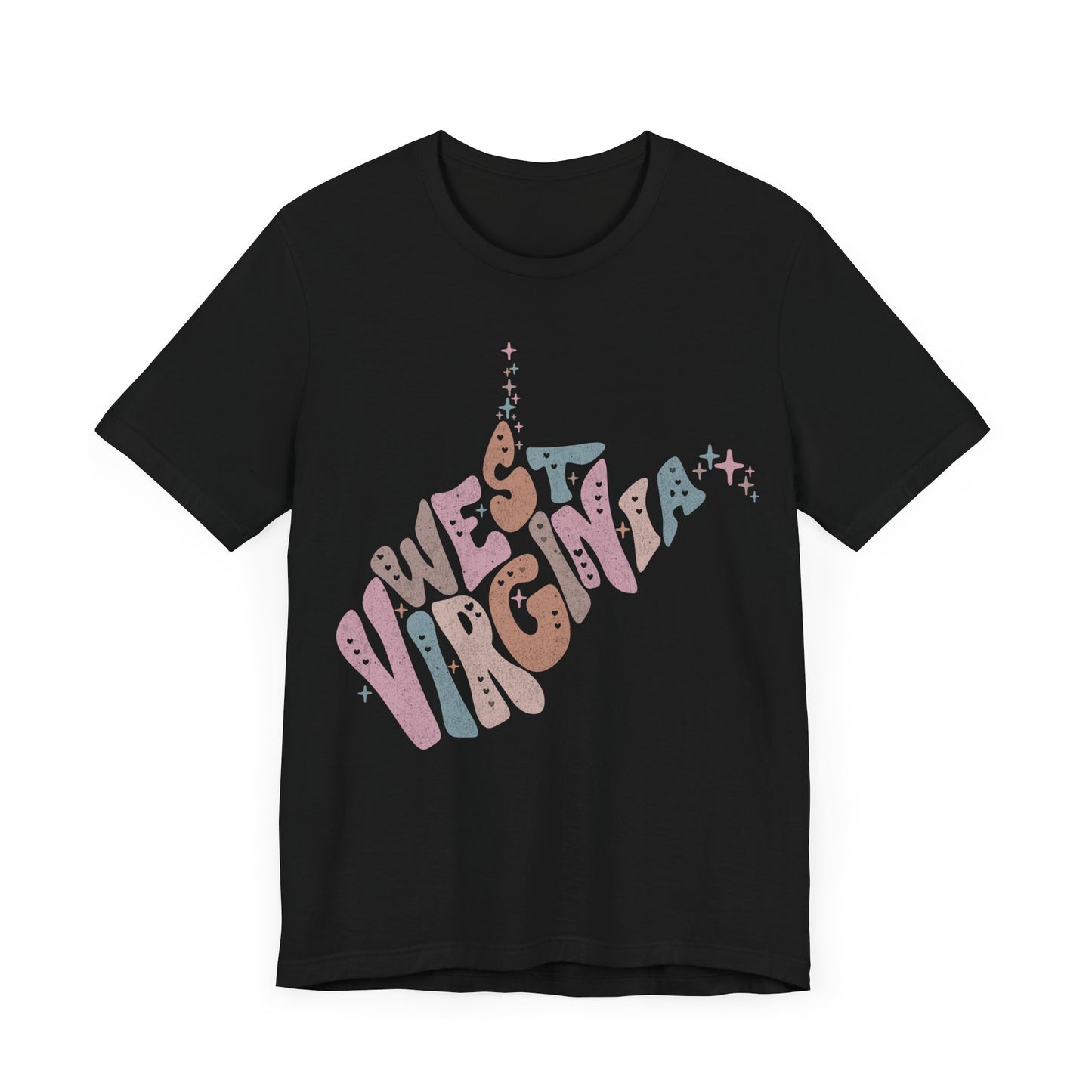 West Virginia State Tee Unisex Jersey Short Sleeve Tee