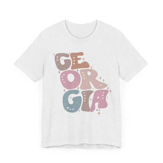 Georgia State Tee Unisex Jersey Short Sleeve Tee