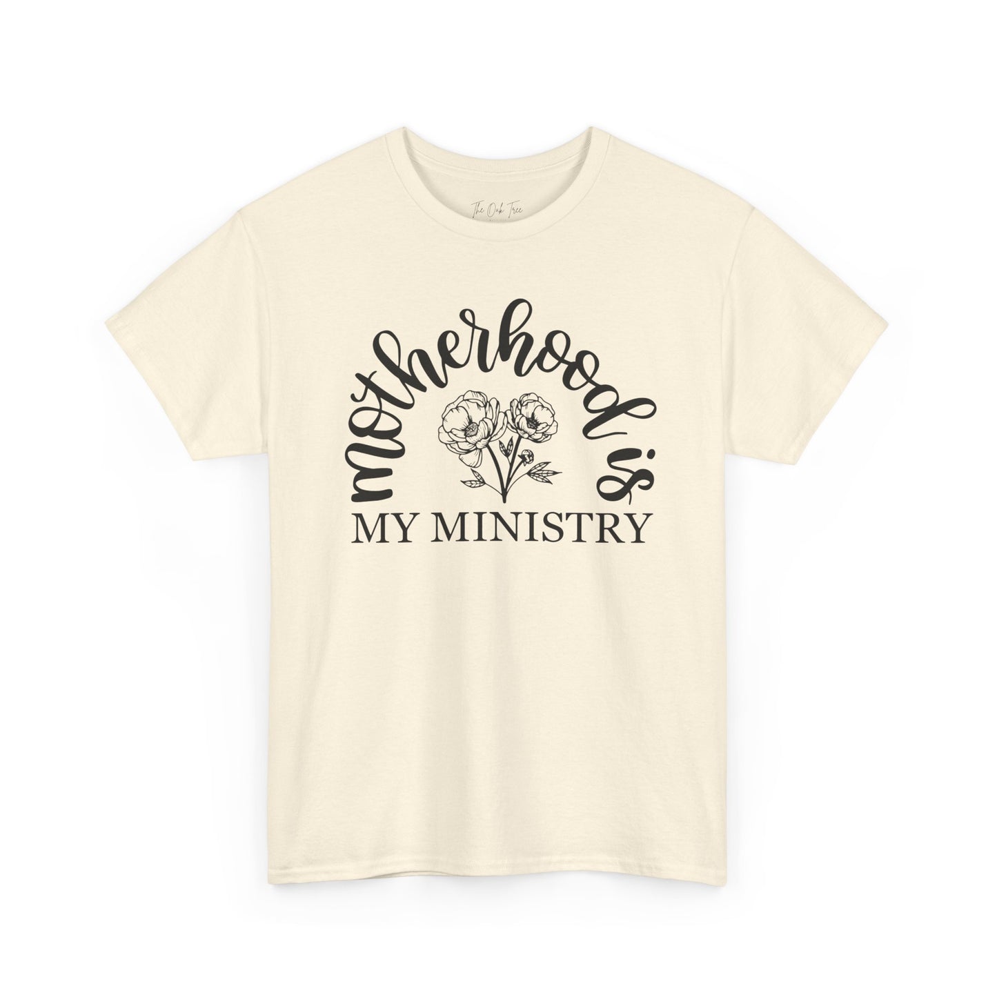 Motherhood is My Ministry Unisex Heavy Cotton Tee